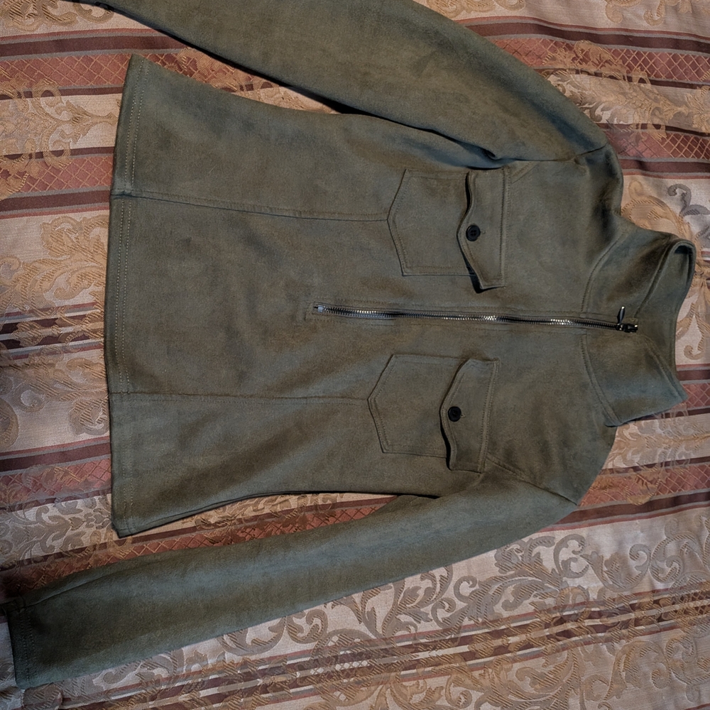 Elegant Olive Women's Blouse